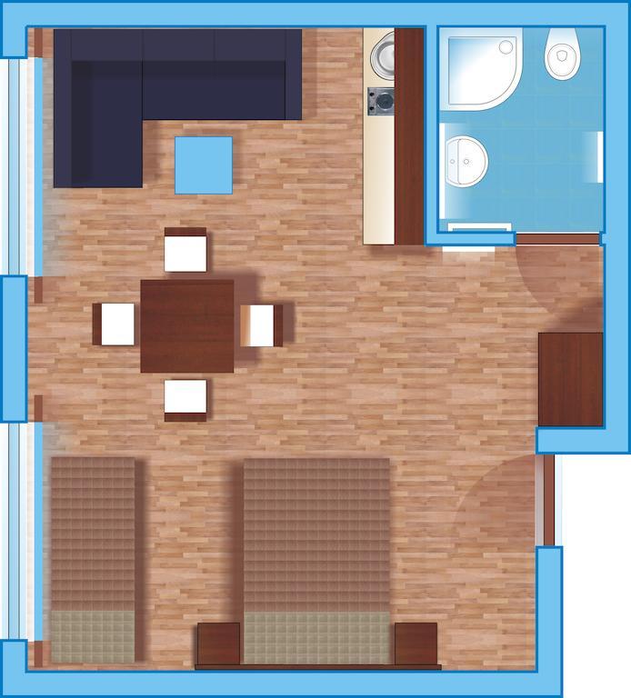 Kompleks Apartament-Serwis คราคูฟ ภายนอก รูปภาพ